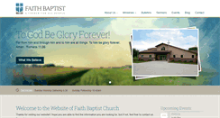 Desktop Screenshot of faithrockrapids.com
